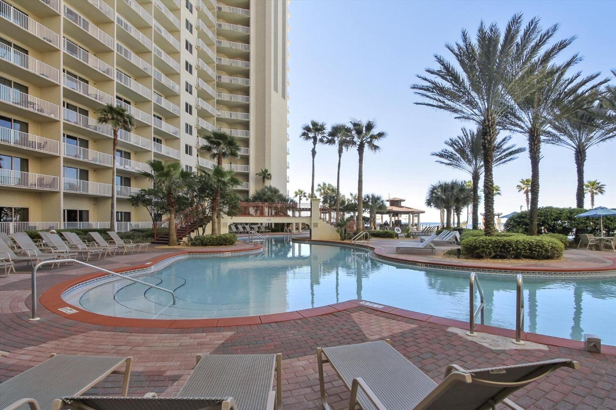 Shores Of Panama 707 - 2 Bedroombunks Sleeps 8, Reserved Parking Free Fun! Panama City Beach