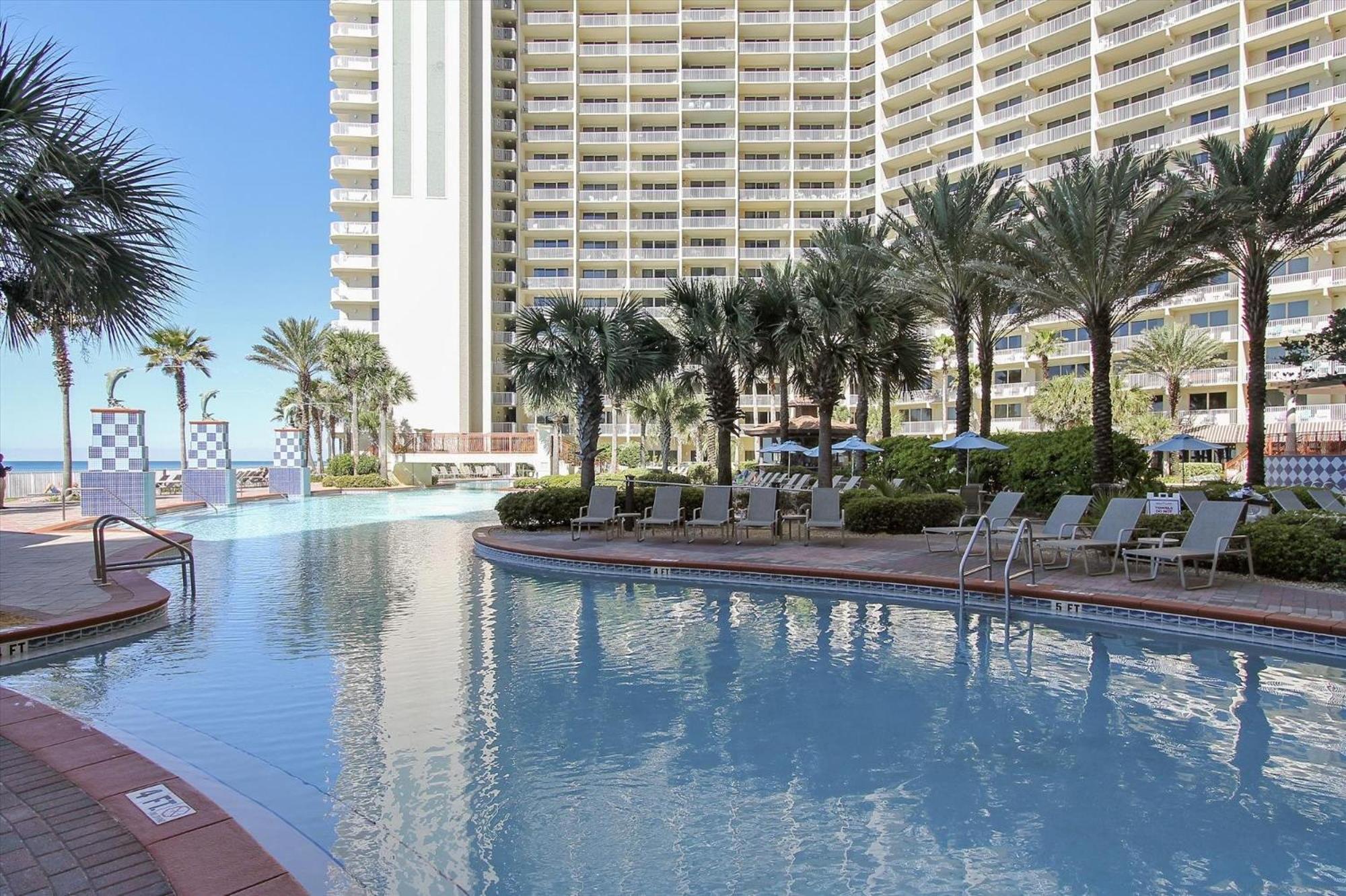 Shores Of Panama 707 - 2 Bedroombunks Sleeps 8, Reserved Parking Free Fun! Panama City Beach
